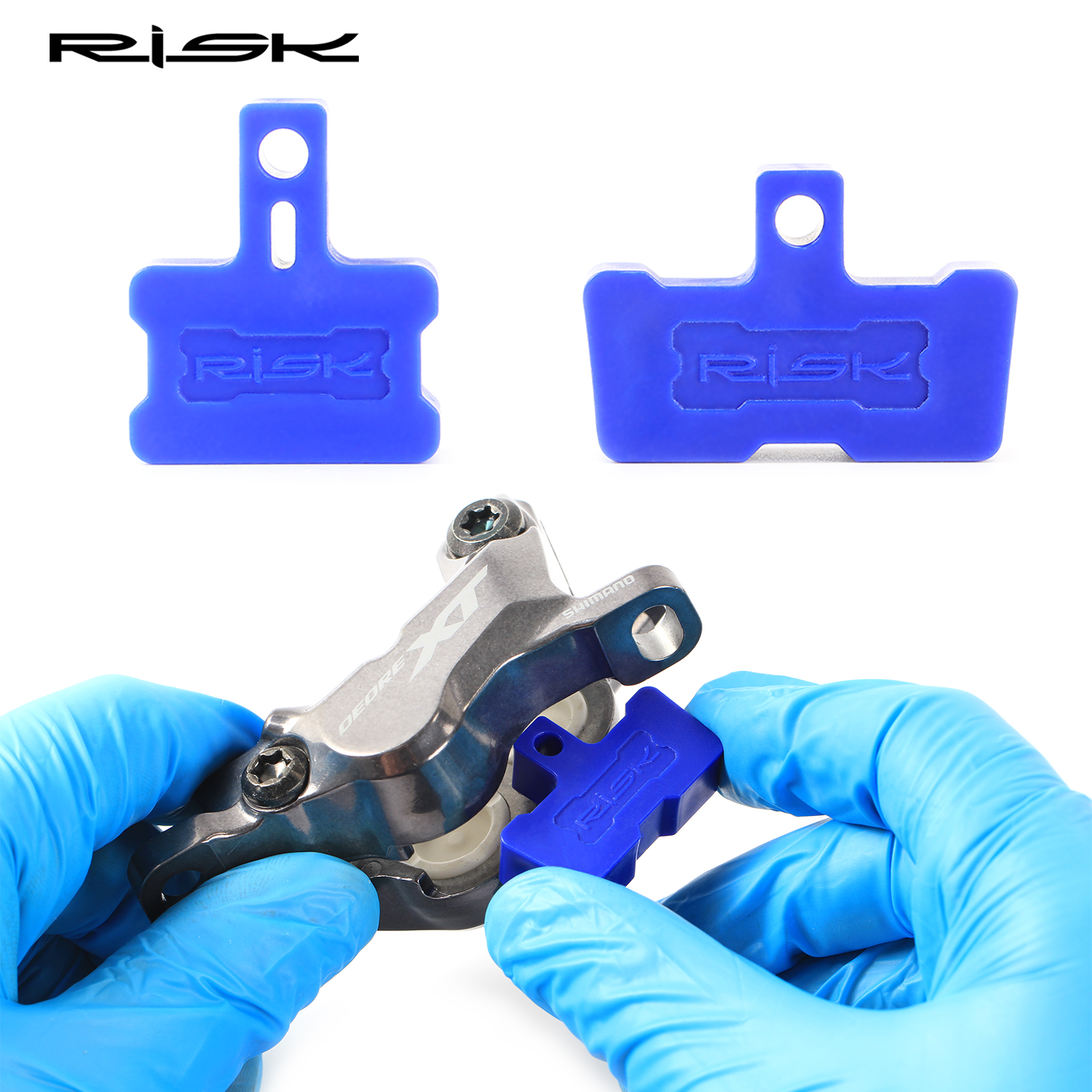 RISK Bike Hydraulic Disc Brake Bleed Spacer Piston Retainer Brake Caliper Pad Spacer Washer Insert Tool Spreader RL233