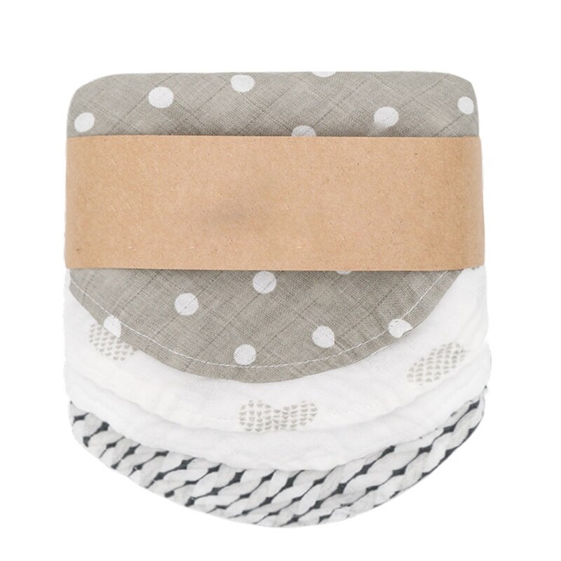 Mousseline Bandana Kwijlen Slabbetjes Voor Baby Meisjes &amp; Jongens Unisex Kinderziektes Bib Sjaal Bib Nordic Afternoon/Kasteel/Retro keer/Rainbo: 07