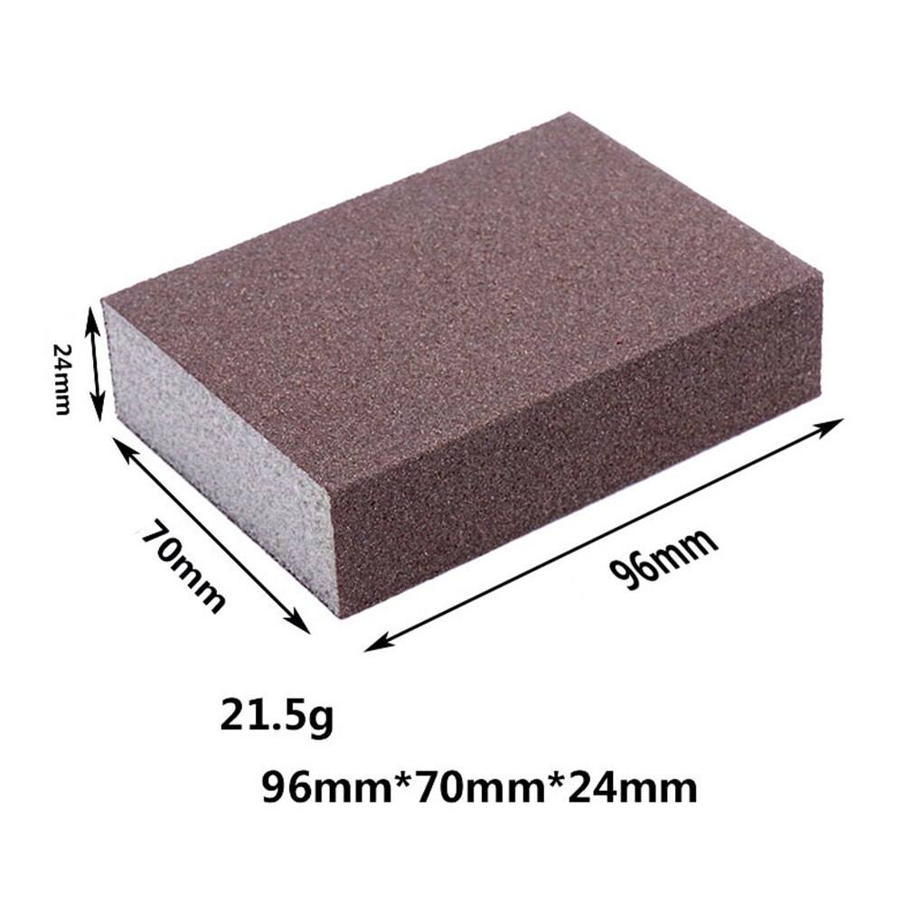 6 st / set gips polering slipning svamp block grov medelstora super fin sandpapper slipmaskiner verktyg
