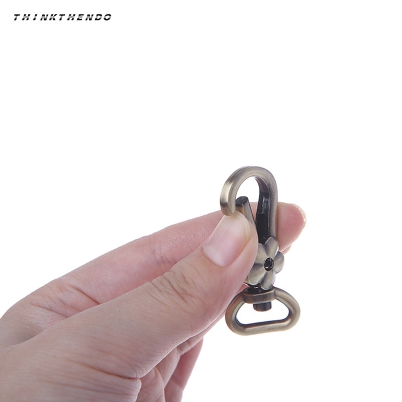 Zinc Alloy Bag Buckle Hook Flower Lobster Clasps Swivel Trigger Clips Snap Hooks Bag Key Rings Keychains Bag Parts