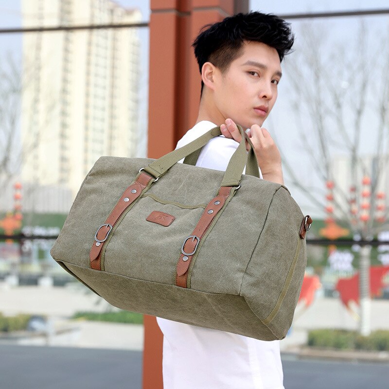 Bolso de mano deportivo para hombre, bolsa de viaje neutral para actividades al aire libre