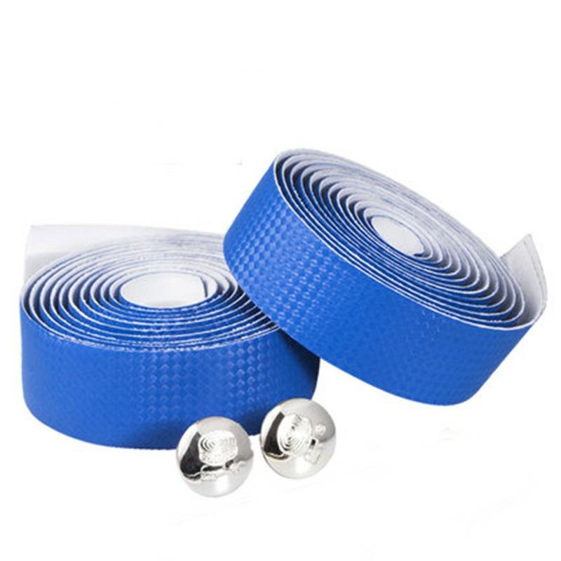 Carbon fiber road bike handlebar/bentbar tape Cycling accessoroies Handlebar Tapes: blue