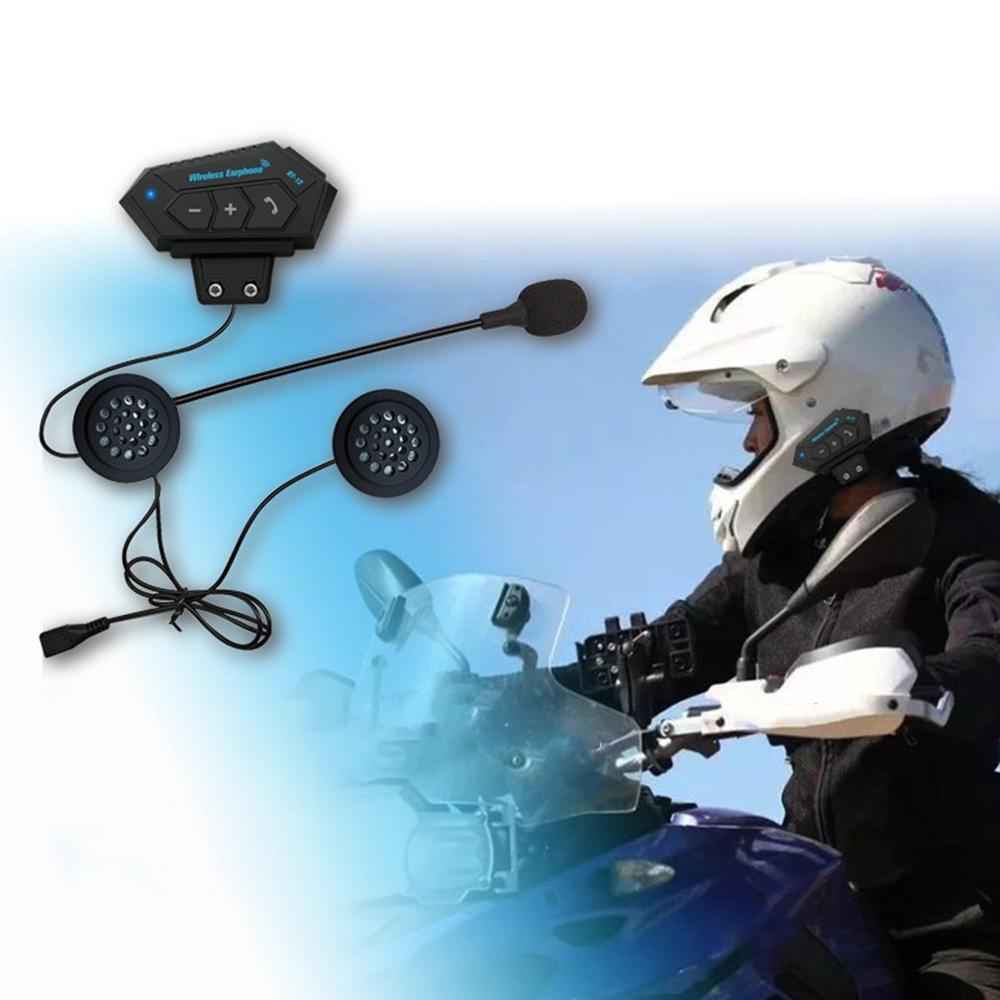 Trådløs motorcykel hjelm headset trådløs hjelm bevægelse  bt12 hjelm headset trådløs 4.1 automatisk besvarelse