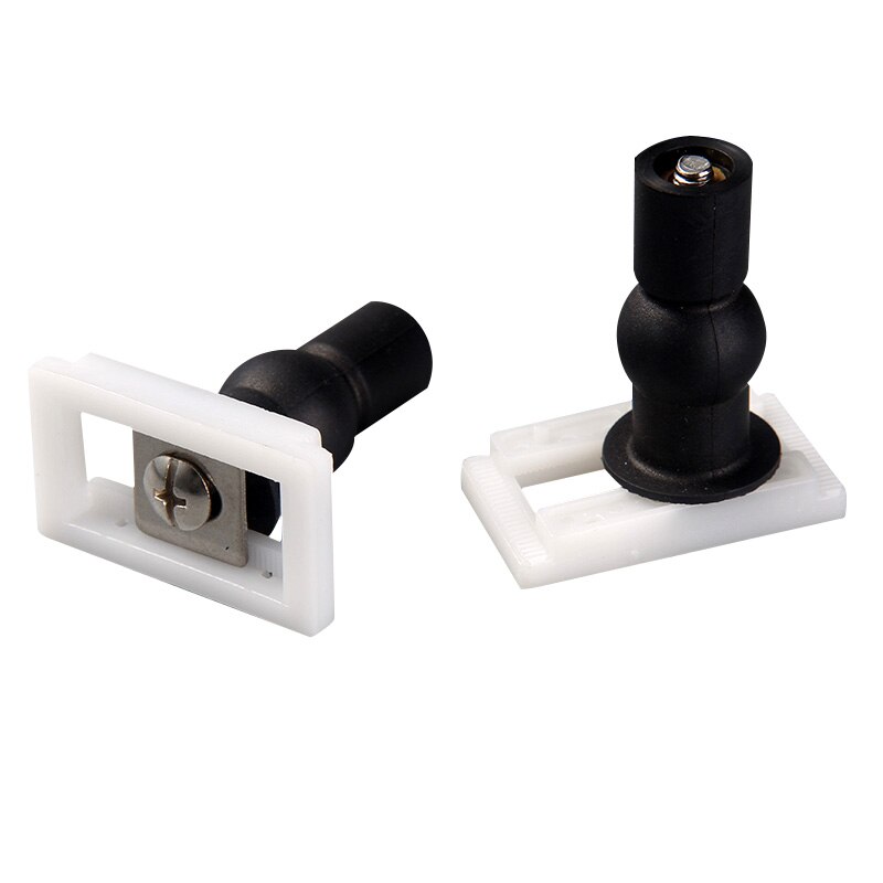 2Pcs toilet seat cover Fixings Plastic toiletseat Screws Quick Release Hinge toilet Mounting connector Repair Parts