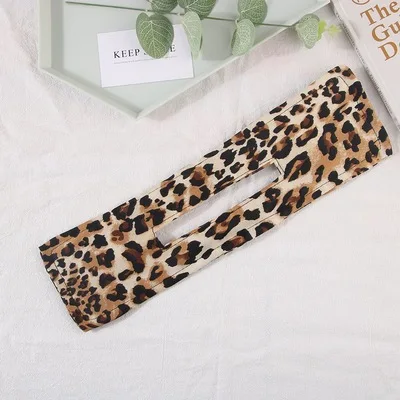 Bandeaux de sauna de coiffure pour femmes, tresse de cheveux, torsades, fabricant de chignon français, bricolage, porte-queue de cheval, imprimé léopard, accessoires de coiffure pour filles: kaki foncé