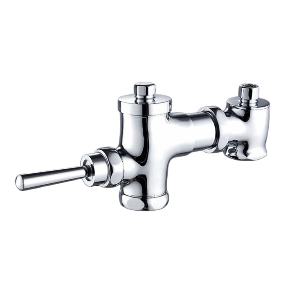 Copper Delay Valve Stool Flushing Valve Foot-pressing Time Delay Self Closing Toilet Flush Valve WC Urinal Flush Valve