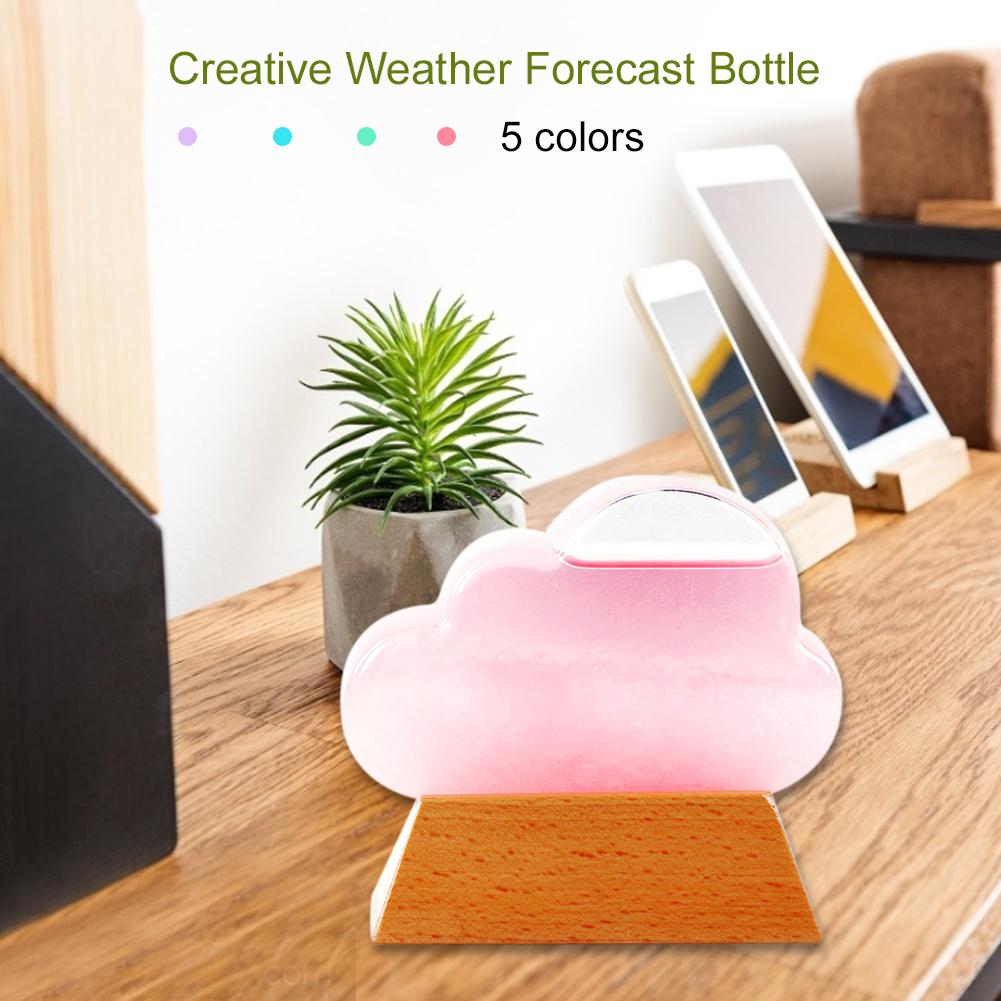 Prévisions météo cristal poire forme tempête verre décor noël nouvel an météo prévision pour bouteille goutte tempête Art décor