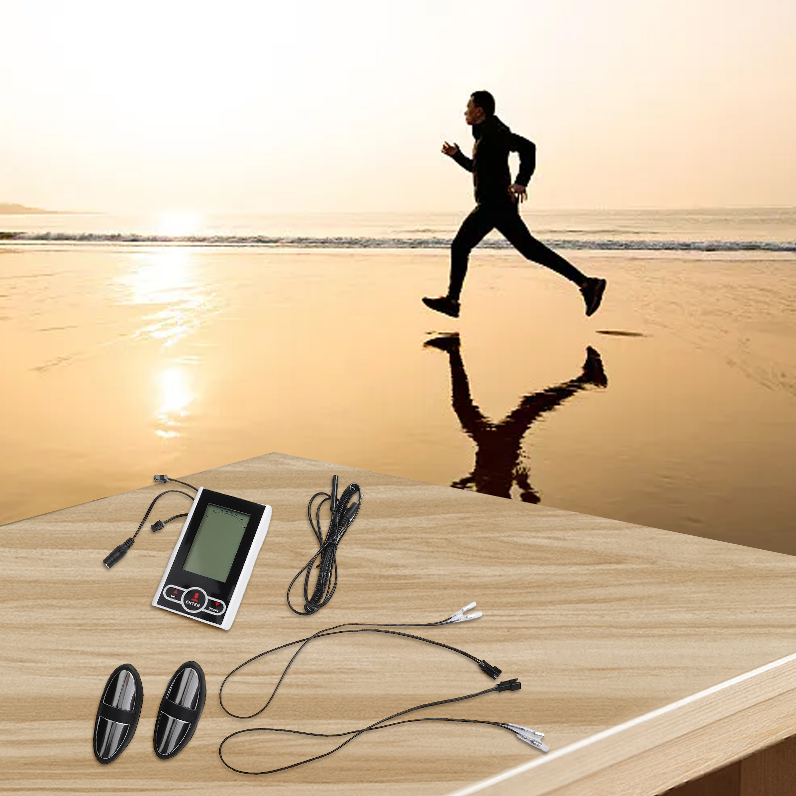 Calorie Counter Exercise Bike Monitor For Personal Fitness Tracking Total Mileage Measurement Fitness Bike Speedometer Display