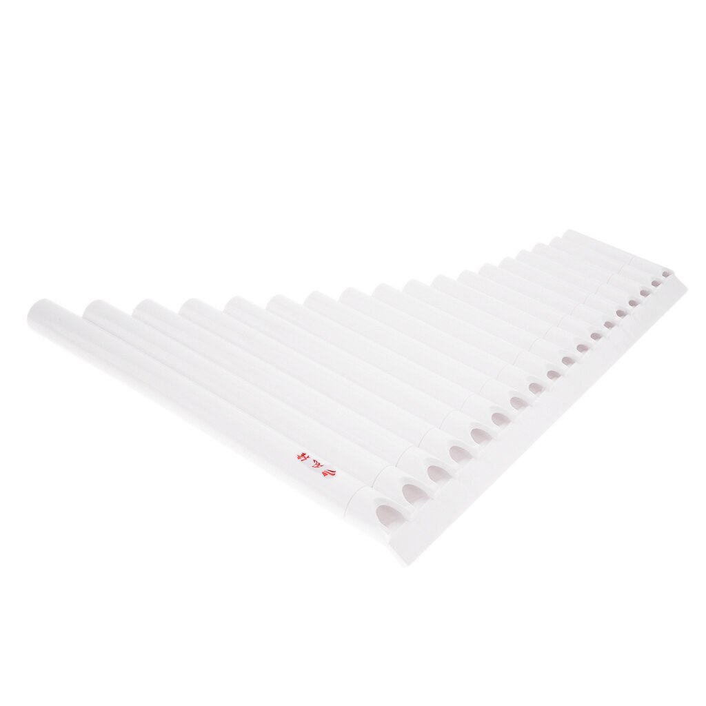 Flauta de Pan ABS de 18 tubos, instrumento Musical de viento de madera para principiantes, amantes de la música, tono C, Flauta Xiao
