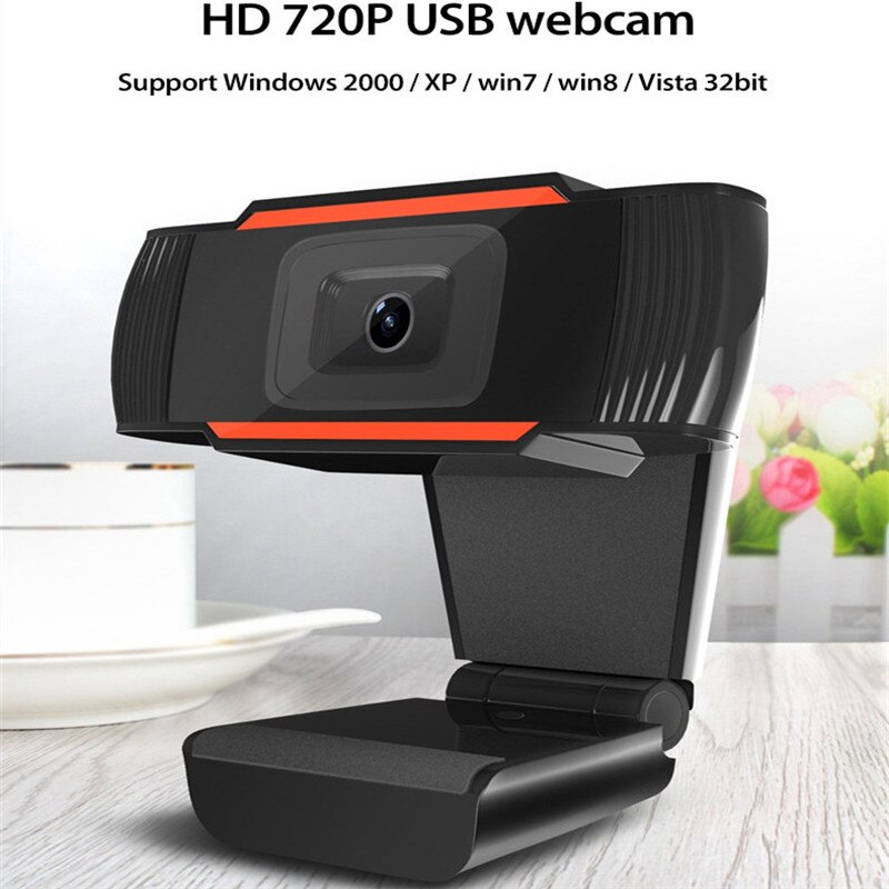 1080P USB Webcam Potatable Web Camera Video Recording With Microphone For PC Computer Laptop Rotatable 2.0 HD camcorder lens