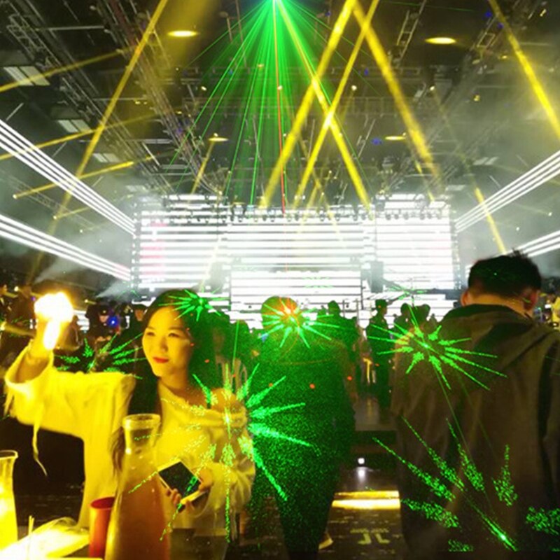 LED Star Disco Music Sound Control Light for DJ Christmas Party Strobe Lamp