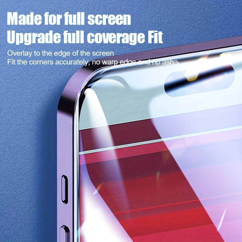 5Stck Bildschirm Beschützer Für iPhone 15 16 17 11 12 13 14 Profi Max Hydrogel Film Für iPhone 14 15 16 Plus 16e XR XS Max Glas Film
