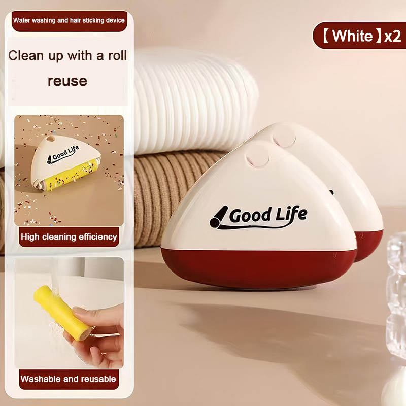 Portable Mini Lint Roller Washable Lint Remover Reusable Pet Hair Remover Brush For Sweater Wool Coat Clothes Fur Cleaning Tools: green