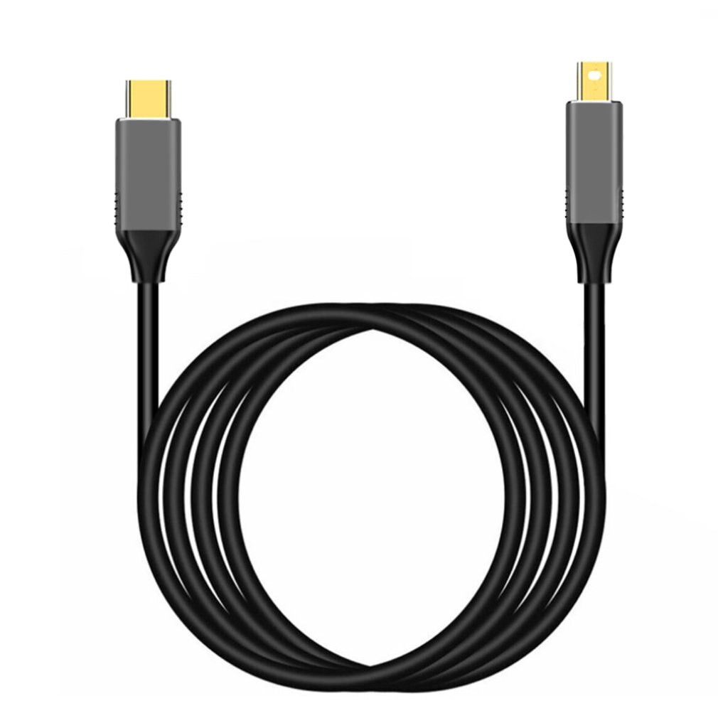 USBC zu Mini displayport Kabel 6Ft USB Typ C Blitz 3 zu Mini DP Kabel 4k praktische tragbare kabel: Ursprünglich Titel