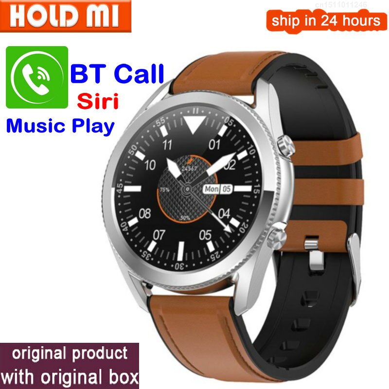 G33 Smartwatch Men Bluetooth Call Round Touch Heart Rate Blood Pressure Fitness Tracker for Android iOS