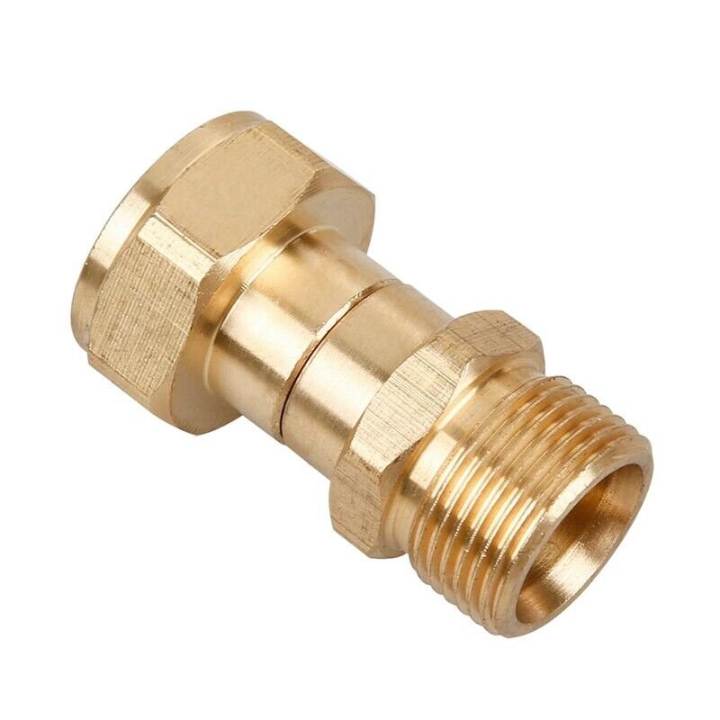 Hochdruckreiniger Drehgelenk M22 Gewinde – 3000 PSI, Knickfrei, Aus Messing, Für Pistole-Schlauch-Verbindung, 14 Mm Innendurchmesser