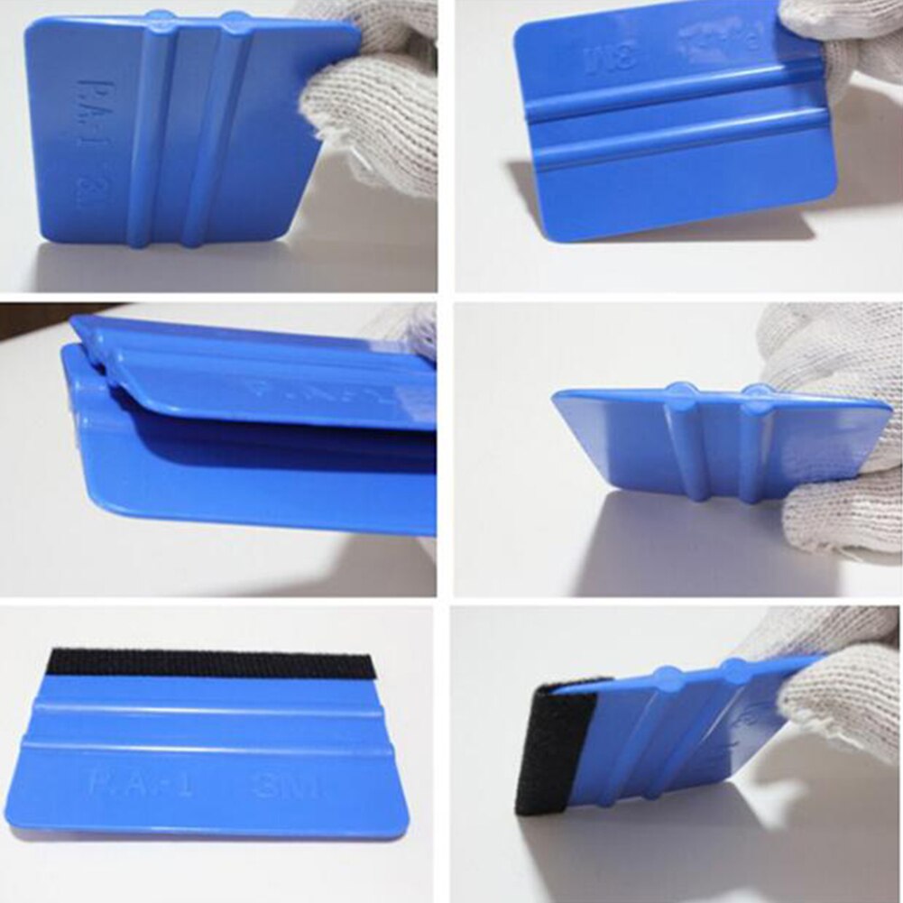 Car Squeegee Scraper Vinyl Wrap Car Wrapping Vinyl Squeegee Felt Scraper Tool For Razor Blade Scraper Automatic Film