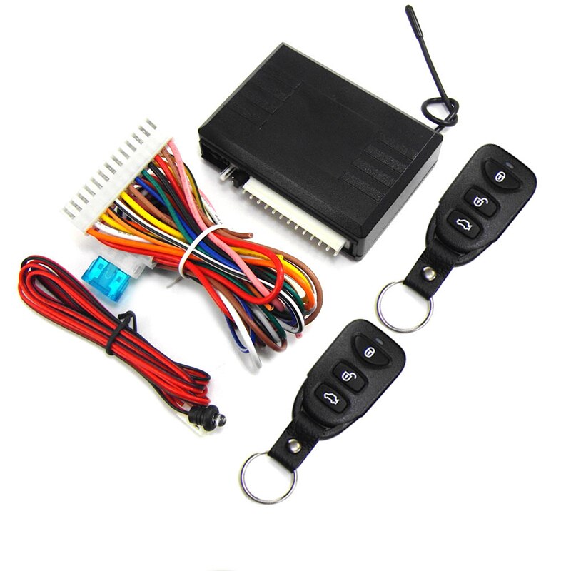 Keyless Entry System Car Alarm Door Central Lock Auto Remote Control Key Locking Power Window Trunk Release Controller Universal: A04