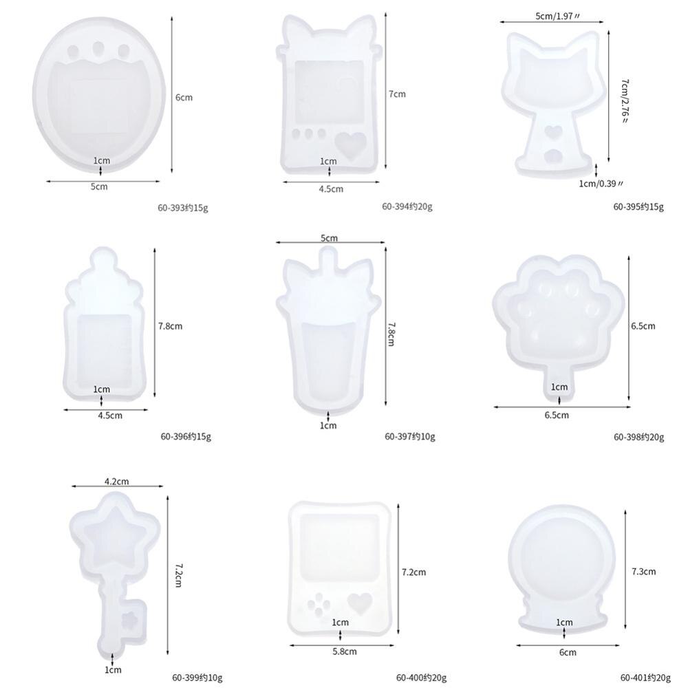 Quicksand Katze Pfote Spiel Epoxy Harz Form Shaker Silikon Form Charme, Der Kawaii Harz Kunst Liefert Quicksand Epoxy UVMoulds