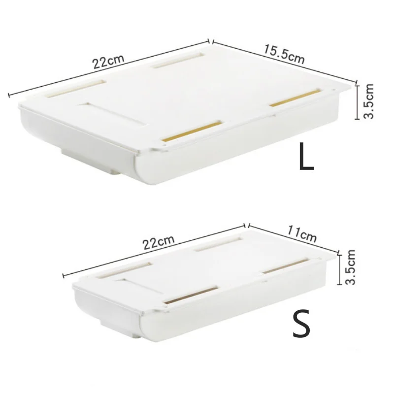 selbst Stock Bleistift ablage Schreibtisch Tisch Aufbewahrung schublade Organizer Kasten unter Schreibtisch stehen selbst klebende Lagerung unter der Schublade