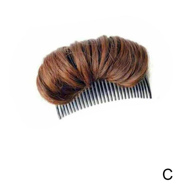 Invisible Duveteux Cheveux Pad Pour Les Femmes Cheveux Duveteux Cheveux Peignes Cheveux Synthétiques Augmentant Tresses Outils De Coiffure Accessoires De Cheveux: C