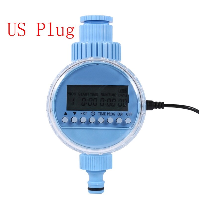 Hagearbeid vanningstimer lcd automatiske elektroniske vanningskontrollere vanntimer hjemme digitalt intelligens vanningssystem: 4