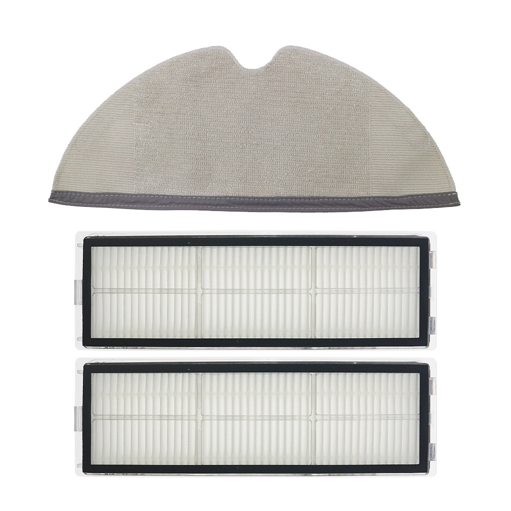 Voor xiaomi mijia 1c 2c 1t mi robot vacuüm-mop stytj01zhm dreame f9 rolborstel hepa filter mop robot stofzuiger onderdelen: Bordeaux