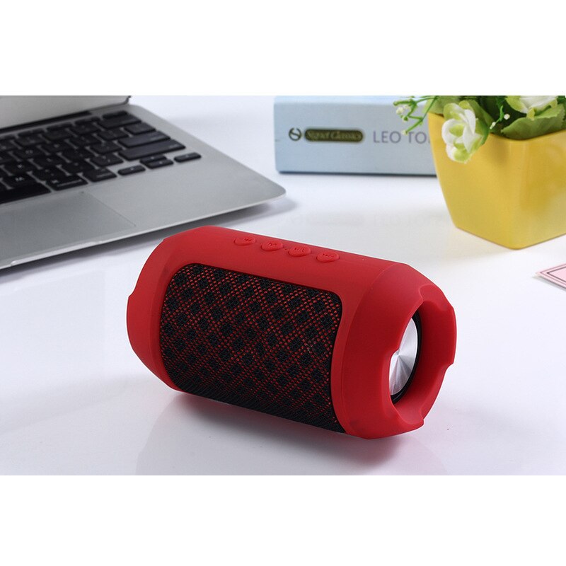 Mini Bluetooth Speaker Draadloze Bluetooth Speaker Outdoor Kaart Radio Speaker Fabrikant: Rood