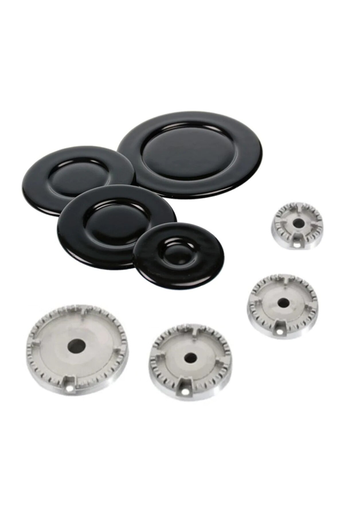 Ferre For Hoover For 4 PCs Cooker Burner And Burner Cover Set Cooker spare parts and compatible accessories kitchen