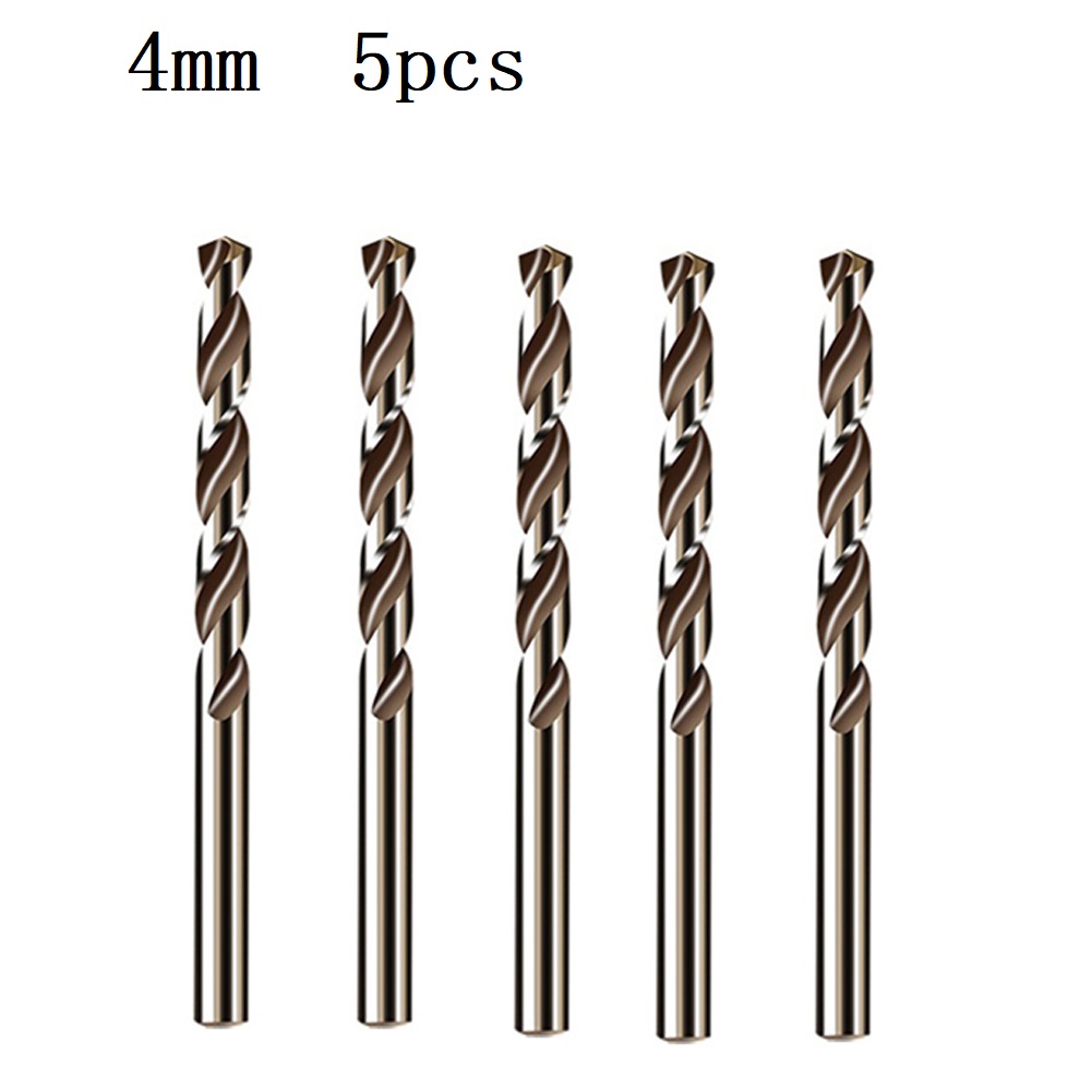5/10 Uds HSS M35 broca de cobalto 1mm 1,5mm 2mm 2,5mm 3mm para barrena de acero inoxidable piezas de herramientas eléctricas de prensa de taladro de: Grey