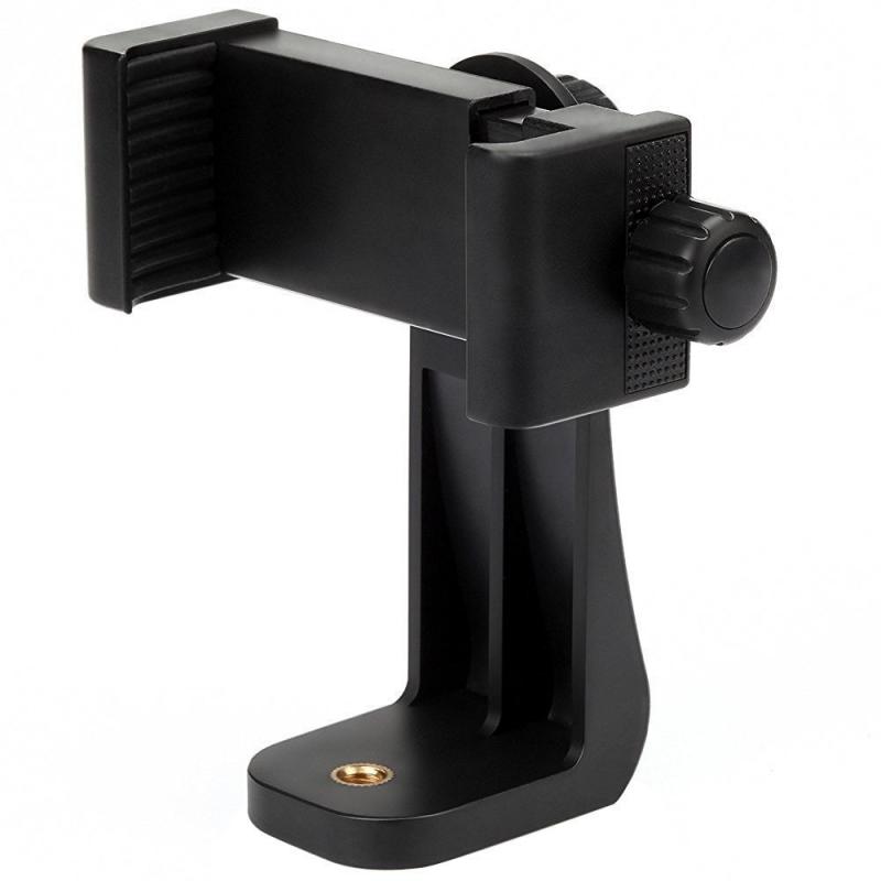 Support de Support d'adaptateur de bâti de trépied de téléphone Support de prise de vue vidéo verticale et horizontale pour android pour les téléphones intelligents d'iphone chauds