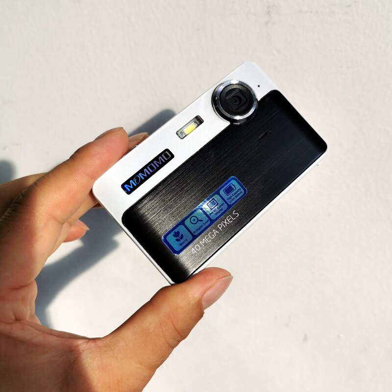 Nuovissima fotocamera digitale di moda con schermo LCD da 2.4 pollici HD Video DVR 40 milioni di Pixel fotocamera digitale DVR sottili e regalo