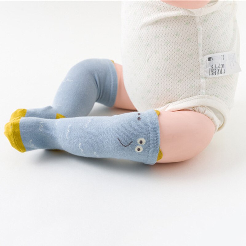Lente En Herfst Antislip 0-3T Baby Meisjes Sokken Losse Mond Kids Sokken Cartoon Lange Buis jongens Sokken Zuigeling Knie Hoge Sokken