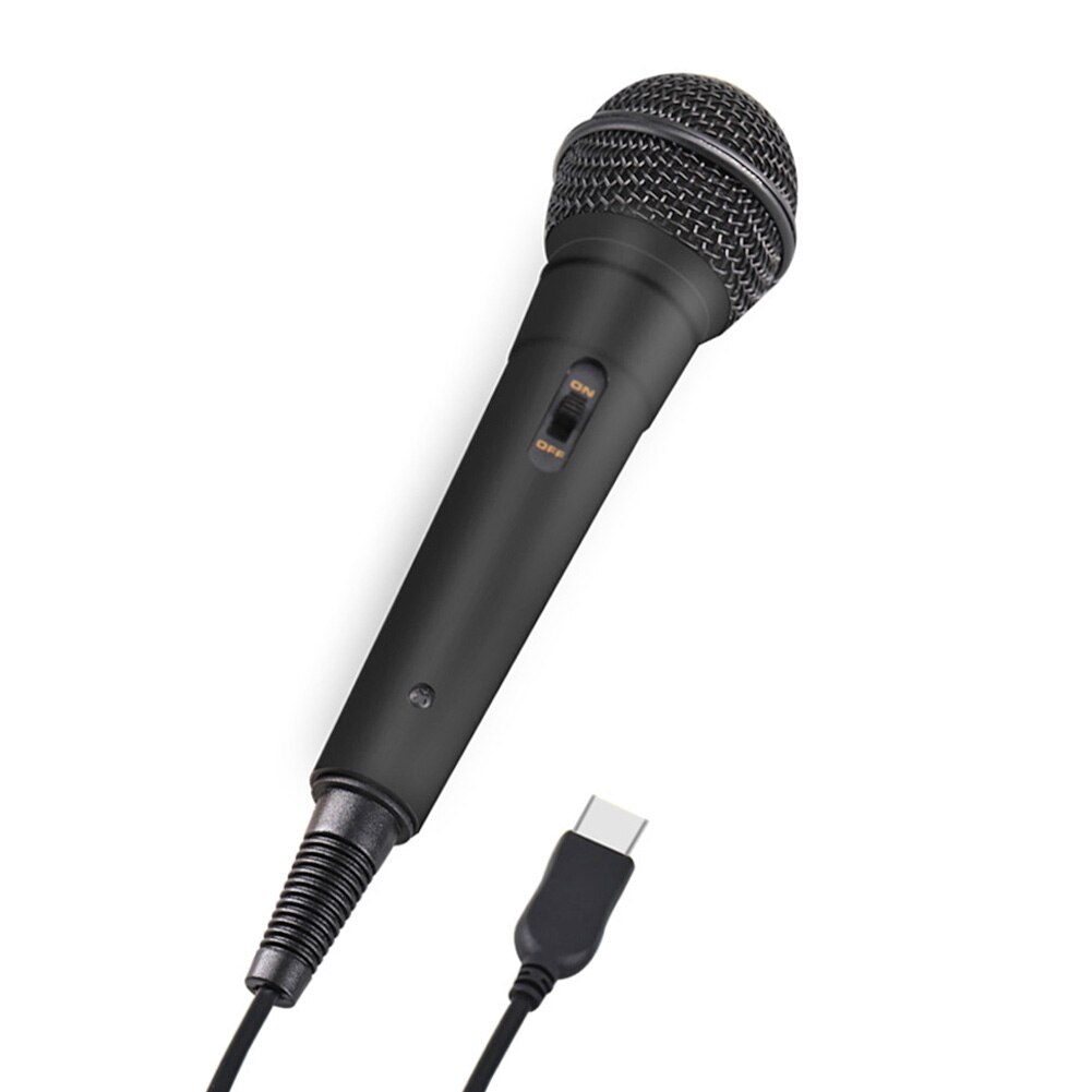 Micrófono con cable USB para Nintendo Switch, Nintendo Switch, PS4, PS3, Xbox 360, One PC, Karaoke, chat, red de enseñanza, videoconferencia