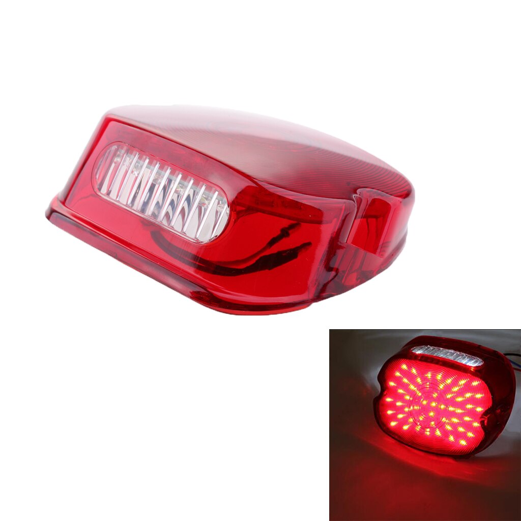 Led-achterlicht Remlicht Lay Down Rood Voor 1991 Harley Sportster Softail