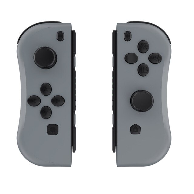 Gota de compras gampad para interruptor sem fio controlador l/r bluetooth gamepad para nintend switch ns alegria jogo punho para interruptor: grey