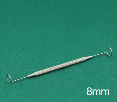 Titanlegering oftalmologi kirurgi instrument hale probe mikroskopi nåle værktøjer: Børstet skifer