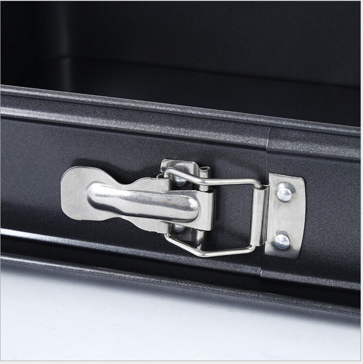 Portable non-stick metal cheese cheesecake pan, Springform pan, detachable rectangular cake pan, carbon steel baking pan
