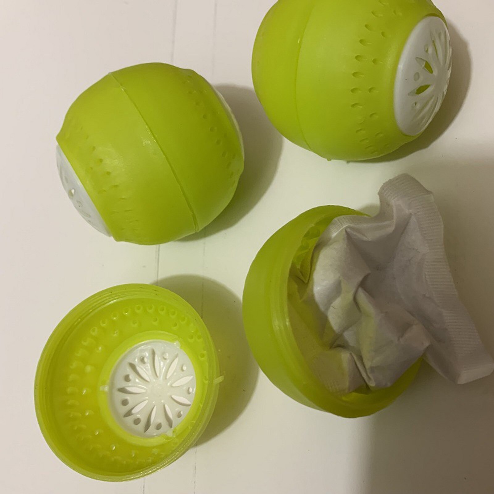 3pc boule de conservation des aliments réfrigérateur désodorisant boule de nettoyage maison cuisine remplaçable légume fruits boule de sécurité