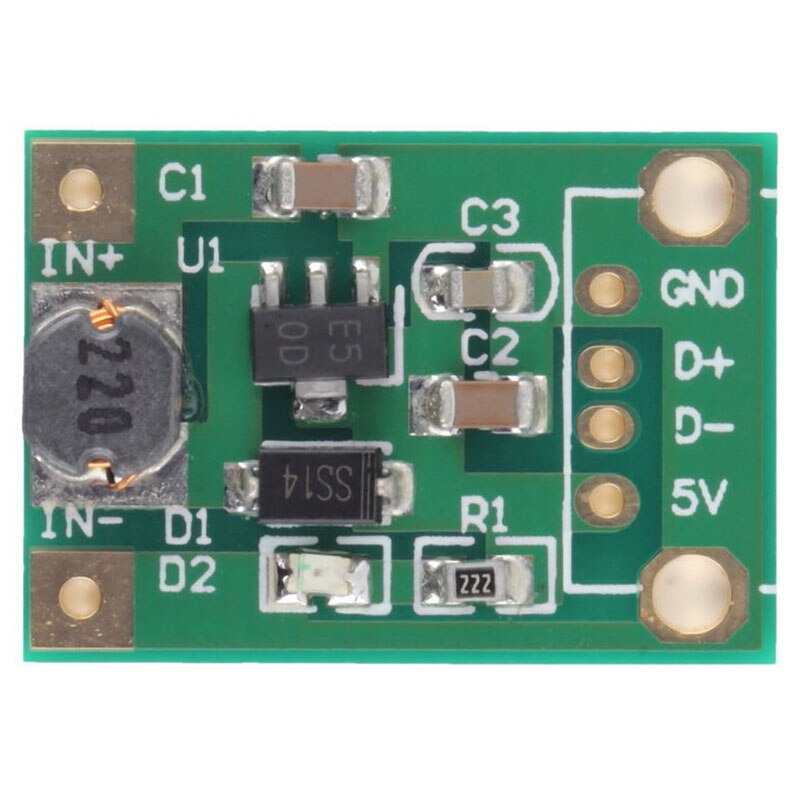 DC-DC 1V-5V Naar 5V 500mA Boost Converter Step Up Power Module