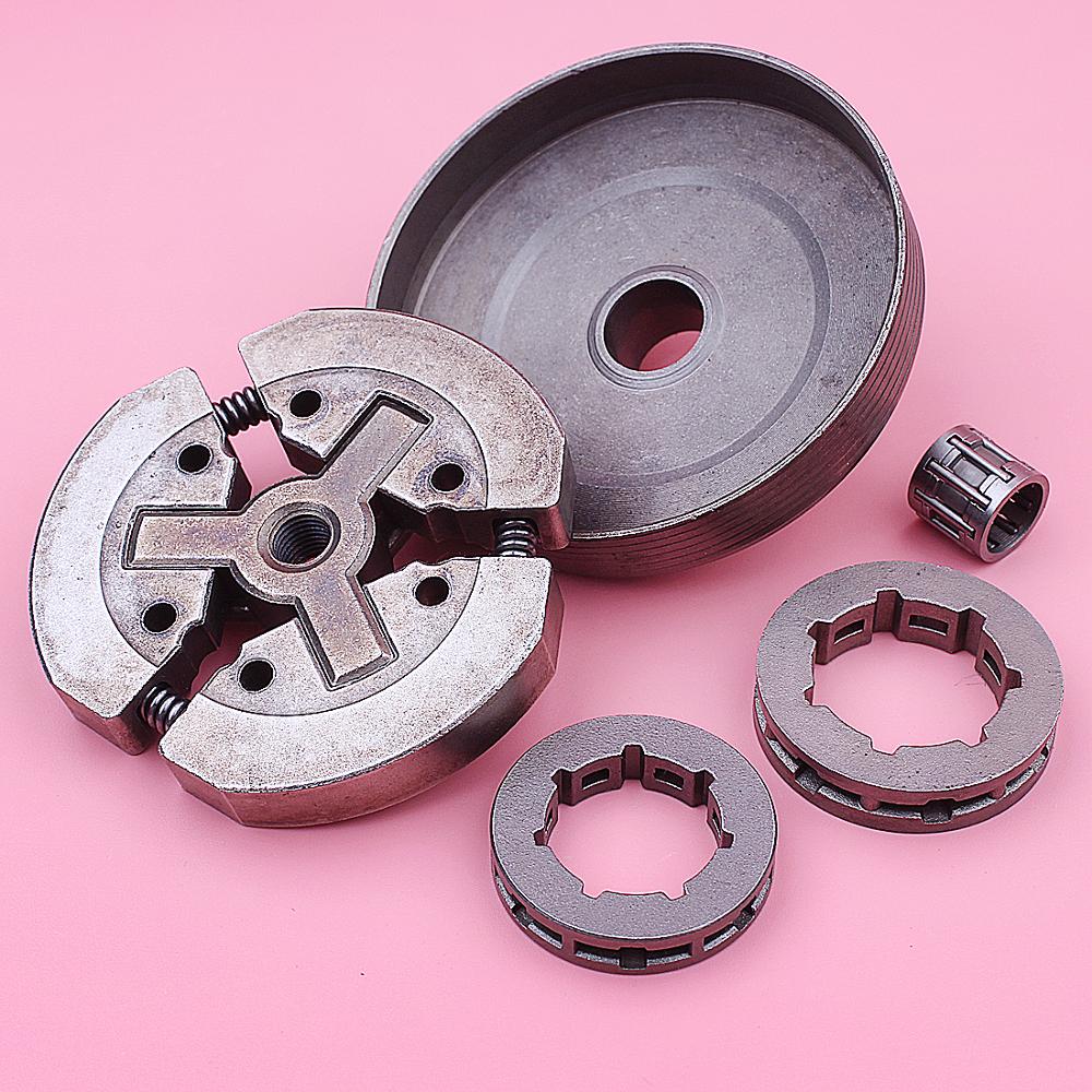 3/8" .325" 7T Sprocket Rim Clutch Drum Needle Bearing Kit For Chinese 3800 38cc Chainsaw Parts