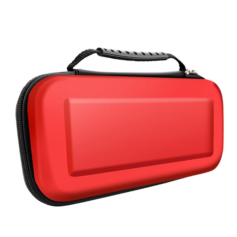 EVA Protective Storage Bag Case For Nintend Switch NS NX Console Shell Handbag Travel Carrying Hard Cover Controller Accessories: Red