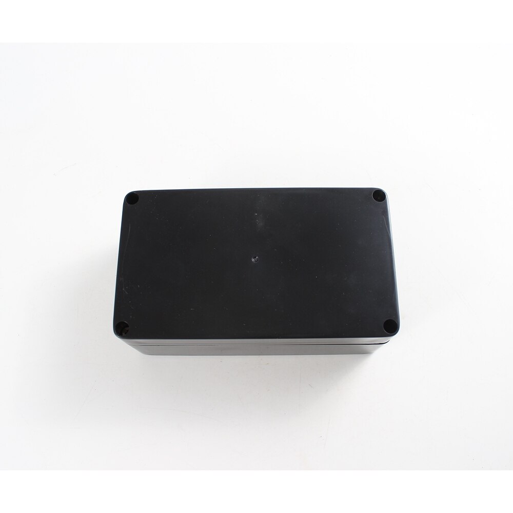158 x 90 x 60mm vattentät plastlåda svart utomhuskabel ledningskopplingsdosa elprojektlåda abs  ip65 158*90*60mm