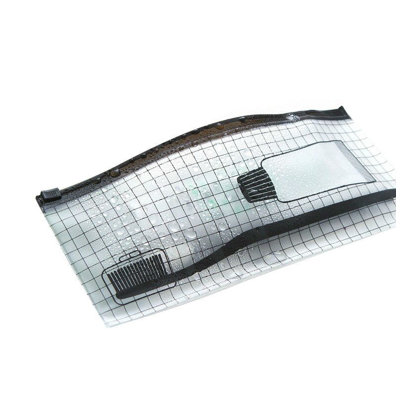 1PCS Transparent Toothbrush Cosmetic Bag Waterproof Sanitary Napkin Bath Cosmetic Bag Travel Makeup Bag Mask Organizer Storage