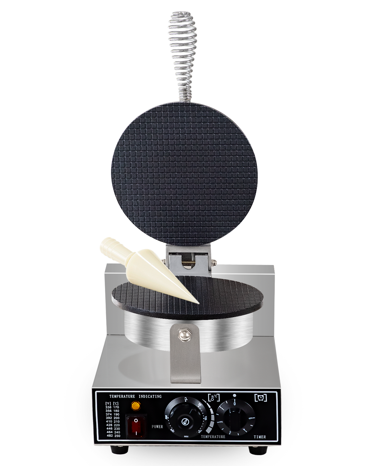 Electric ice cream cone maker commercial waffle cone machine 110V/220V waffle iron cone maker egg roll cake oven