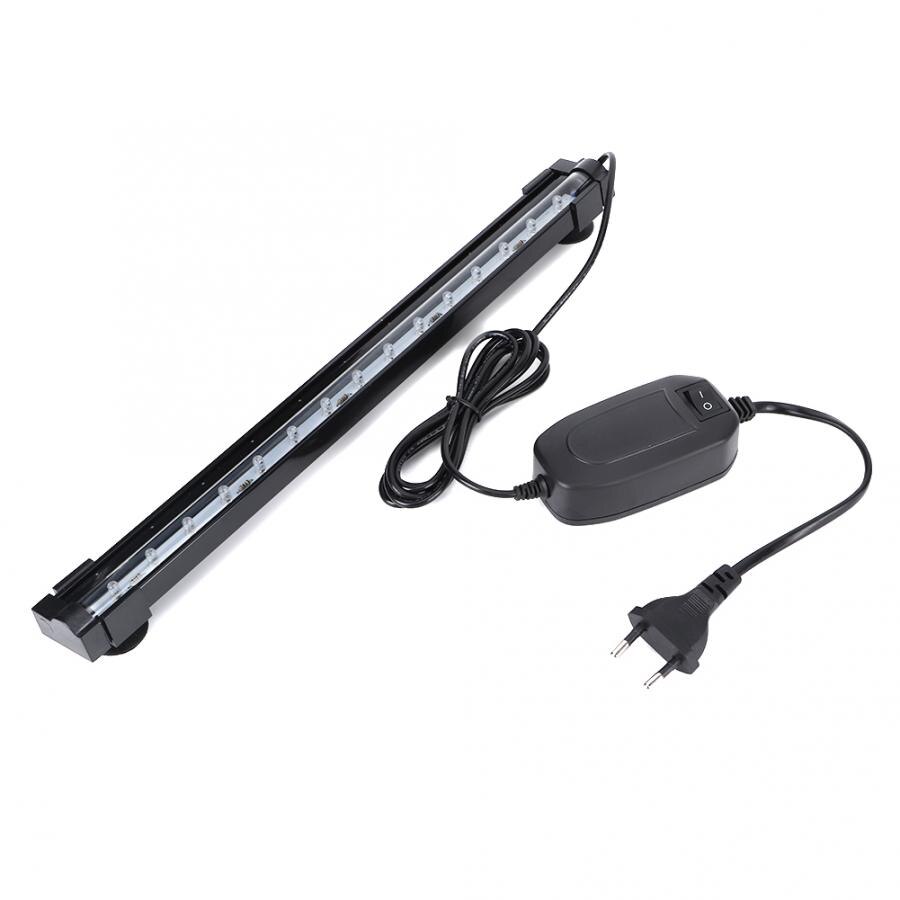 Multi-Purpose Aquarium Fish Tank Light LED Colorful Light Strip Bubble Light Bar for Aquarium Fish Tank 100-240v EU: DB-30