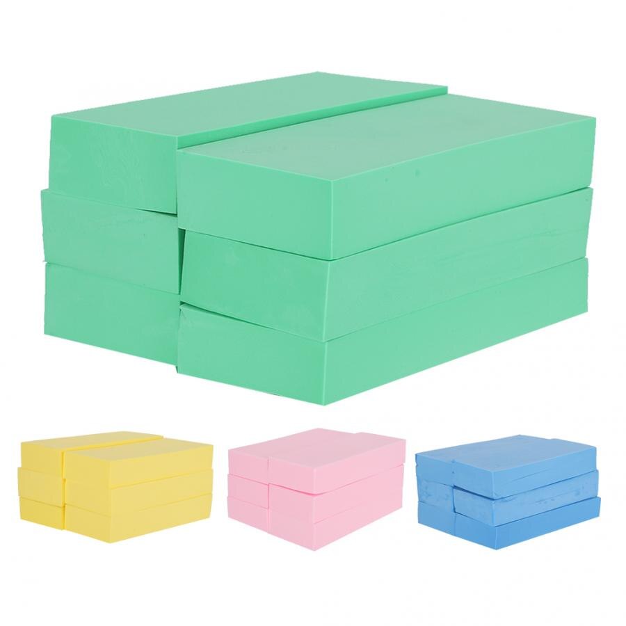 6 st/påse hushållsbad dusch svamp kroppsskrubb exfolierande rengöringssvamp set