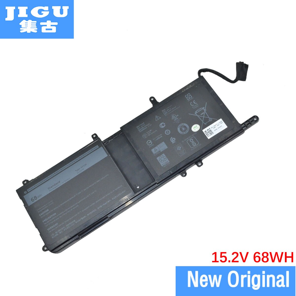 JIGU Original Laptop Battery 0546FF 546FF 44T2R For DELL For Alienware 15 R3 15.2V 68WH
