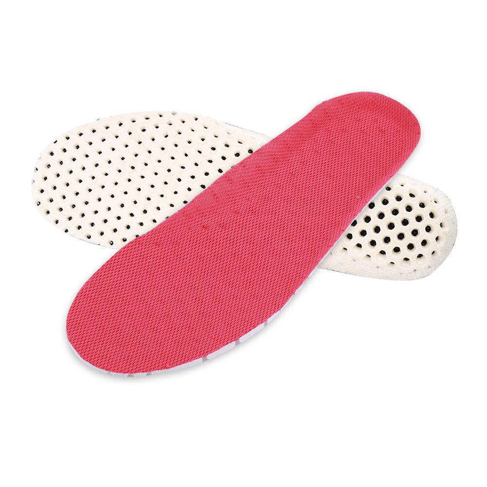 Confortevole casuale Soletta Soletta bambino Deodorante Scarpe Solette alveare sport gel di Silice Sottopiede Ortesi di Sostegno di Arco EVA: arancia