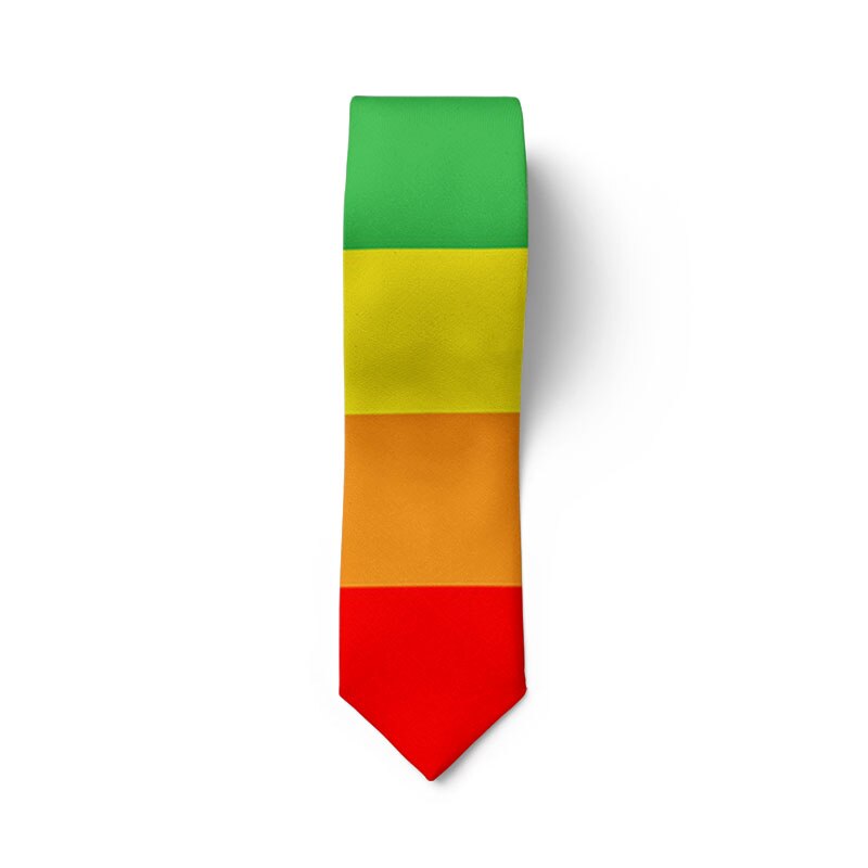 Männer Bunte Krawatte Regenbogen Stripesr Festival 3d Gedruckt Cravate männer Party lässig Hochzeit Hemd Krawatten: Stil3